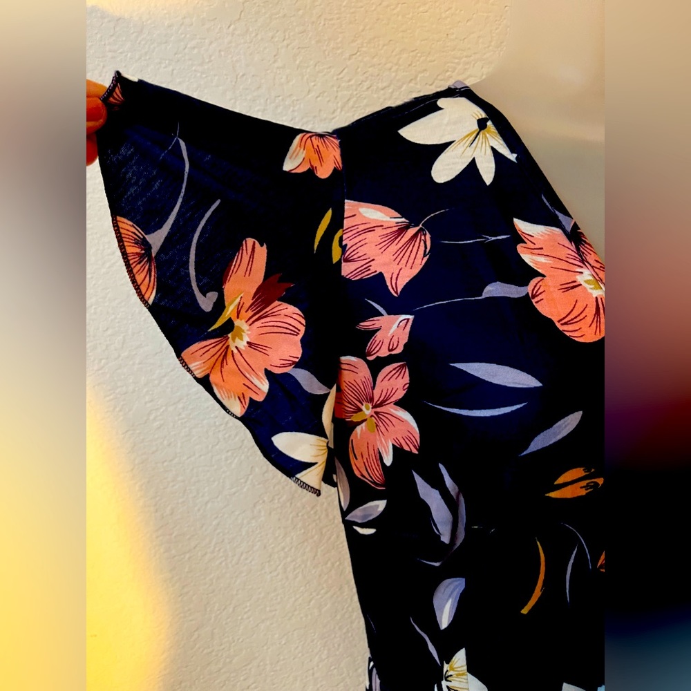Sheilay floral summer dress size M - Picture 3 of 10